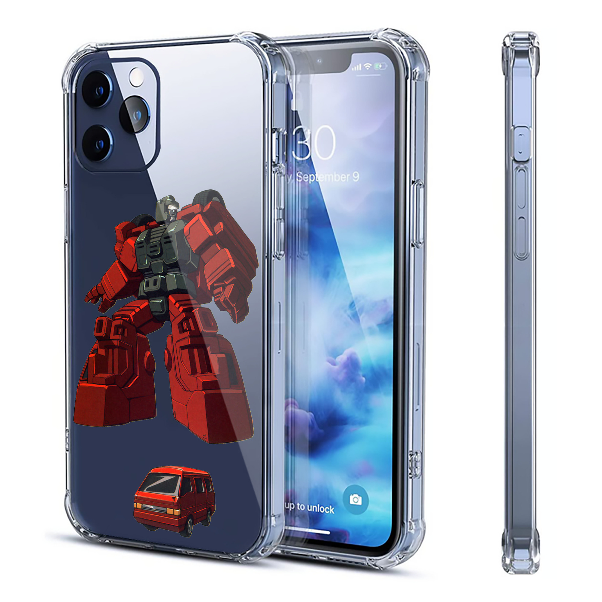 （画像用）  【iPhone 12シリーズ対応】透明スマホケース（クリアソフトケース）